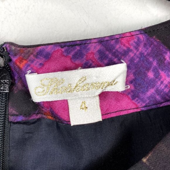 Shoshanna Abstract Print Mini Dress 4 - Picture 2 of 11